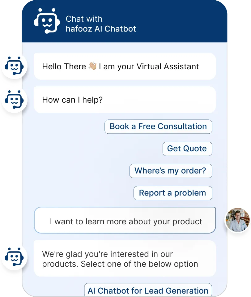 AI Chatbot for Web and WhatsApp